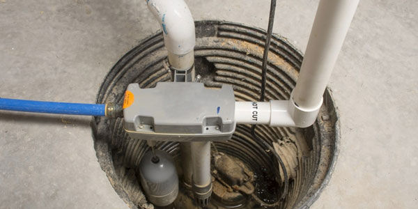 sump pump installation