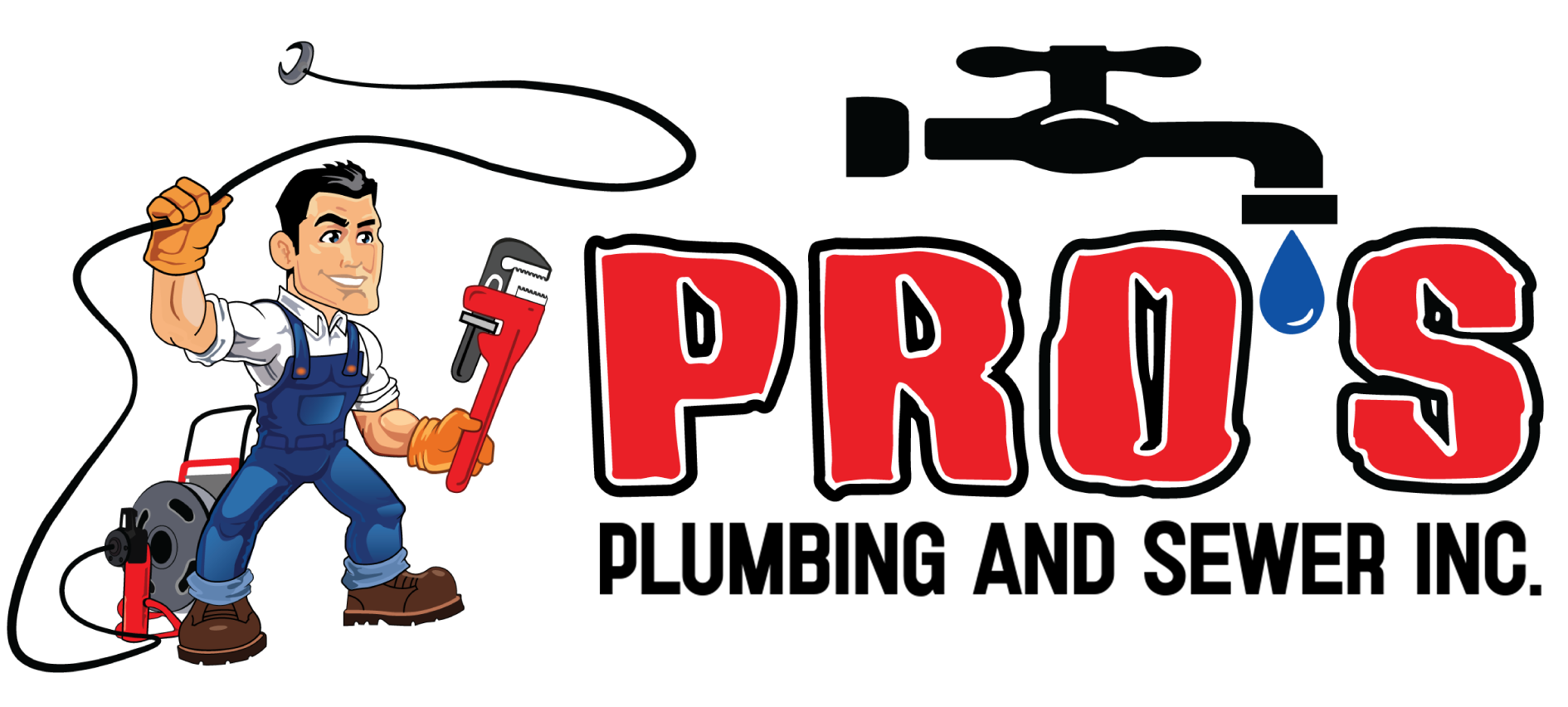 Pro’s Plumbing and Sewer Inc. Logo